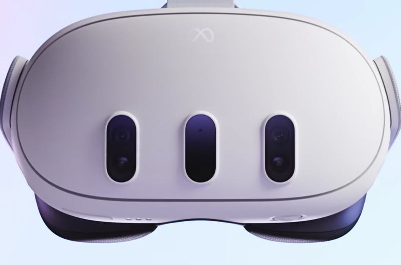 Meta Quest 3 in weiß